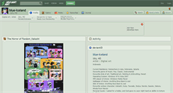 Desktop Screenshot of blue-iceland.deviantart.com