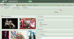 Desktop Screenshot of iact.deviantart.com