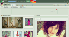 Desktop Screenshot of hippychick7.deviantart.com