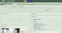 Desktop Screenshot of millennium-marik.deviantart.com