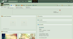 Desktop Screenshot of echodust.deviantart.com