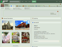 Tablet Screenshot of linkz2.deviantart.com