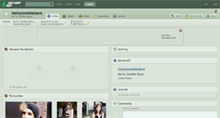 Desktop Screenshot of bemyzombieslave.deviantart.com