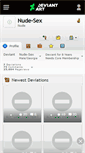 Mobile Screenshot of nude-sex.deviantart.com