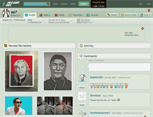 Tablet Screenshot of ee7.deviantart.com