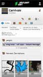 Mobile Screenshot of carnivale.deviantart.com