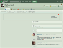 Tablet Screenshot of diabloadvocati.deviantart.com