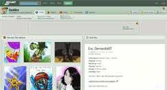 Desktop Screenshot of daddles.deviantart.com