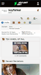 Mobile Screenshot of koyfishkai.deviantart.com