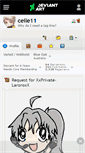 Mobile Screenshot of ceile11.deviantart.com