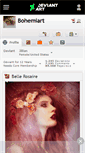 Mobile Screenshot of bohemiart.deviantart.com