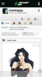 Mobile Screenshot of crashhappy.deviantart.com