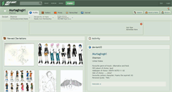 Desktop Screenshot of murtaghsgirl.deviantart.com