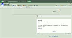 Desktop Screenshot of littlesnuffy.deviantart.com