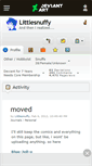 Mobile Screenshot of littlesnuffy.deviantart.com