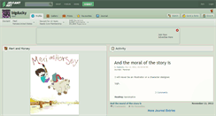 Desktop Screenshot of bigducky.deviantart.com