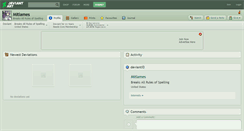 Desktop Screenshot of mitlames.deviantart.com