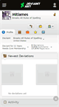Mobile Screenshot of mitlames.deviantart.com