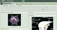 Desktop Screenshot of despairsembodied.deviantart.com