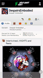 Mobile Screenshot of despairsembodied.deviantart.com