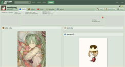 Desktop Screenshot of memipong.deviantart.com
