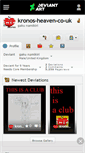 Mobile Screenshot of kronos-heaven-co-uk.deviantart.com