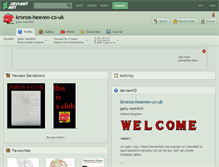 Tablet Screenshot of kronos-heaven-co-uk.deviantart.com