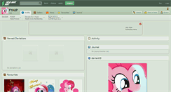 Desktop Screenshot of f1njp.deviantart.com