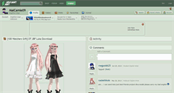 Desktop Screenshot of maicamie09.deviantart.com