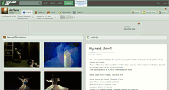 Desktop Screenshot of doriano.deviantart.com