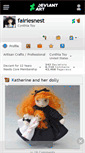 Mobile Screenshot of fairiesnest.deviantart.com