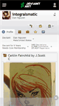 Mobile Screenshot of integralsmatic.deviantart.com