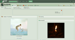 Desktop Screenshot of devilgirl00.deviantart.com