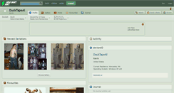 Desktop Screenshot of ducktapeal.deviantart.com