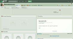 Desktop Screenshot of diamondzmmmmm.deviantart.com