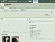 Tablet Screenshot of dr-zoidberg.deviantart.com