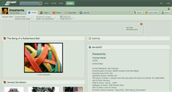 Desktop Screenshot of lineamenta.deviantart.com