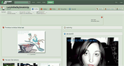 Desktop Screenshot of lucyintheskysmokinup.deviantart.com