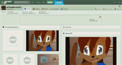 Desktop Screenshot of animatiovore01.deviantart.com