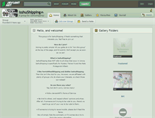 Tablet Screenshot of isshushipping.deviantart.com
