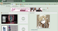 Desktop Screenshot of kenjiianimeking.deviantart.com