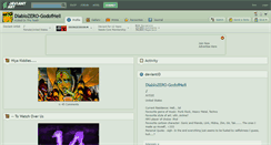 Desktop Screenshot of diablozero-godofhell.deviantart.com