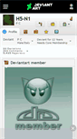 Mobile Screenshot of h5-n1.deviantart.com