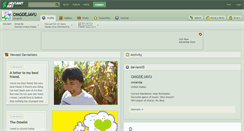 Desktop Screenshot of omgdejavu.deviantart.com
