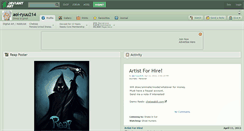 Desktop Screenshot of aoi-ryuu214.deviantart.com