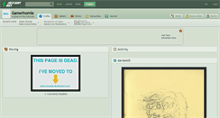 Desktop Screenshot of gamerhomie.deviantart.com