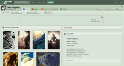 Desktop Screenshot of fade-graphics.deviantart.com