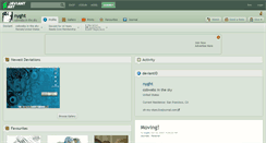 Desktop Screenshot of nyght.deviantart.com