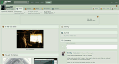 Desktop Screenshot of garetth.deviantart.com