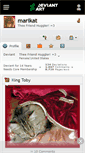 Mobile Screenshot of marikat.deviantart.com